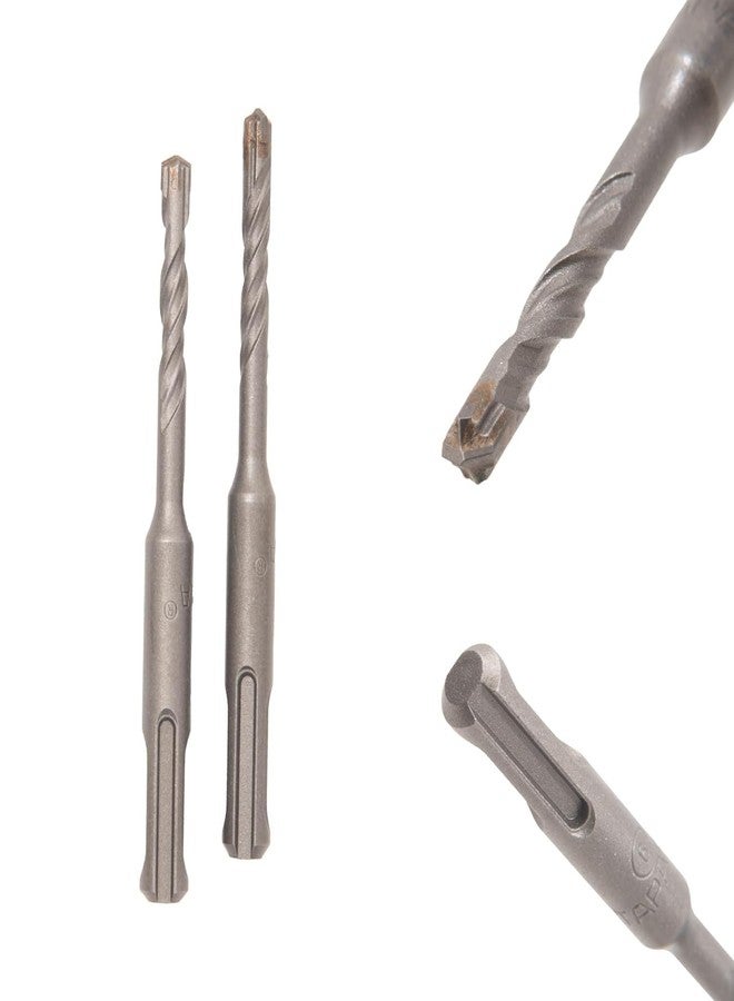 TAPARIA 6mm Cross Point Tip SDS Plus Hammer Drill Bit for Concrete/Masonry Drilling (HDC 6110, 6x50x110 mm, Pack of 2)-Home, DIY, Professional, Construction, Brick, Wall-Drilling - Image 1